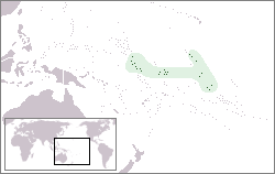 Kiribati Lage