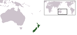 Neuseeland Lage