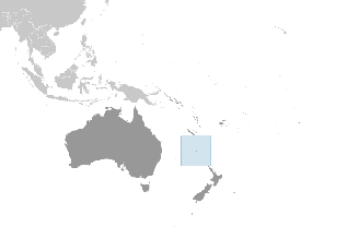 Norfolkinsel Lage Pazifik