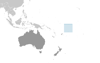 Tokelau Lage Pazifik